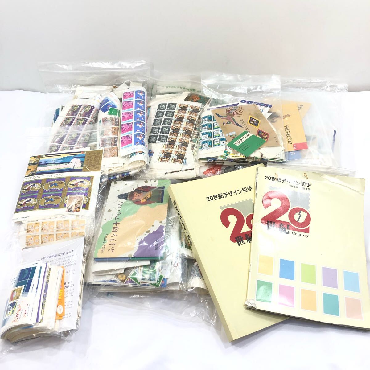 【1円スタート!!大量!!30万円越え!!】未使用品 切手まとめ 20世紀デザイン 世界遺産 お年玉切手 額面30万円越え まとめ売り おまけ付き★拍卖