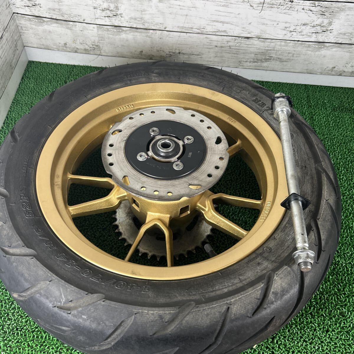 GPX150 デーモン GPX150GR リアホイール シャフト付き拍卖