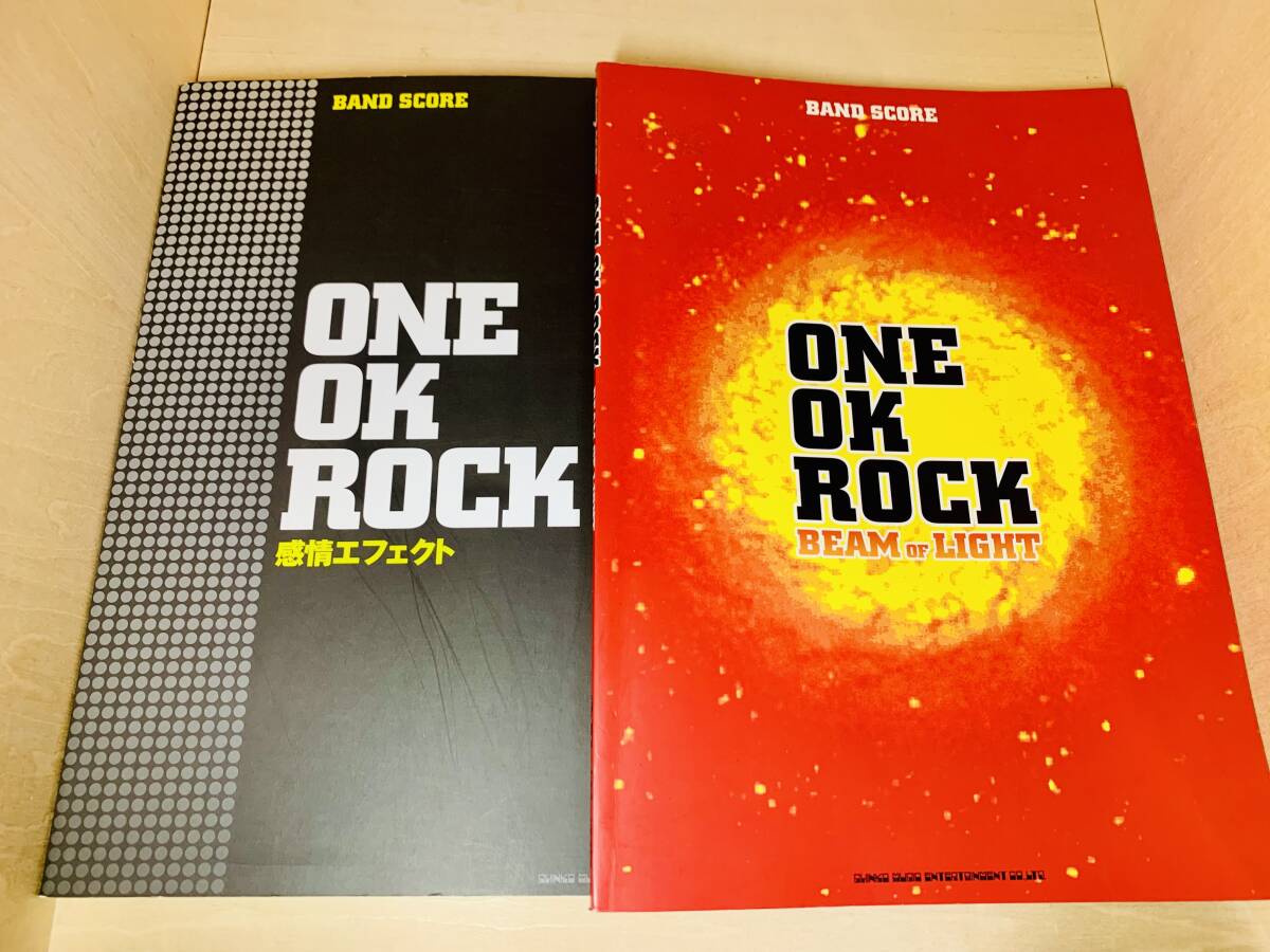■送料無料■ ONE OK ROCK バンドスコア BEAM OF LIGHT & 感情エフェクト拍卖