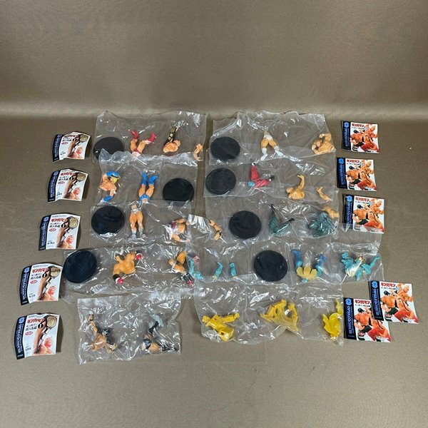 XB338●袋未開封【 カプセルQ キャラクターズ キン肉マン 超人名鑑1 全5種 & 超人名鑑2 全5種 】フィギュア拍卖