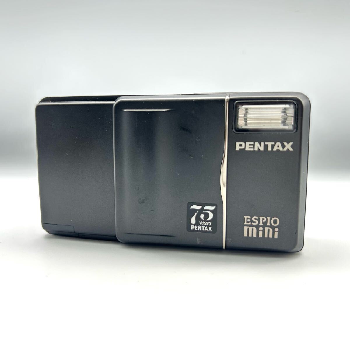 (626) * PENTAX ESPIO mini 75years 動作未確認 通電確認済 ジャンク コンパクトフィルムカメラ フィルムカメラ ペンタックス拍卖