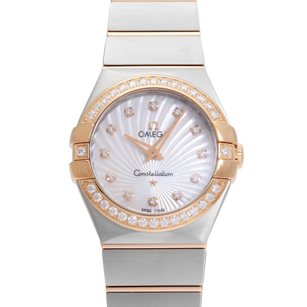 オメガ OMEGA コンステレーション 123.25.27.60.55.002 ホワイト文字盤 新品 腕時計 レディース拍卖
