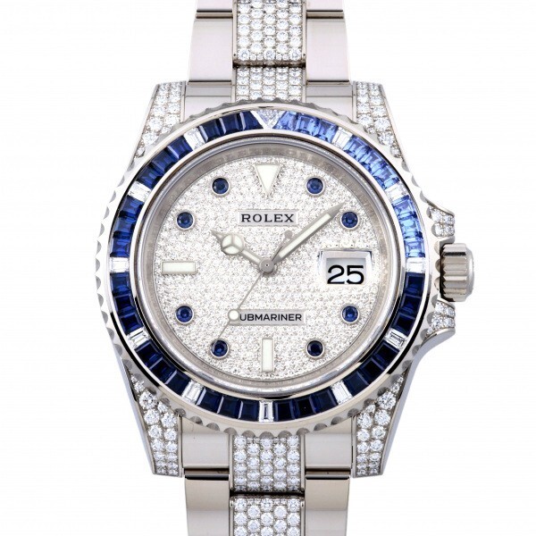 ロレックス ROLEX サブマリーナー デイト 116659SABR ダイヤ/シルバー/8PS文字盤 中古 腕時計 メンズ拍卖