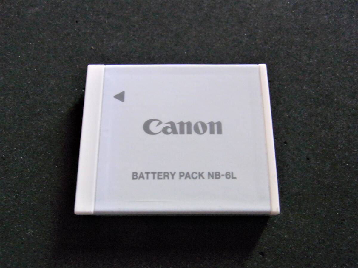 【即決】 Canon キャノン 【純正品】 バッテリー NB-6L (ホワイト 白バッテリー)CB-2LY用 動作品 拍卖