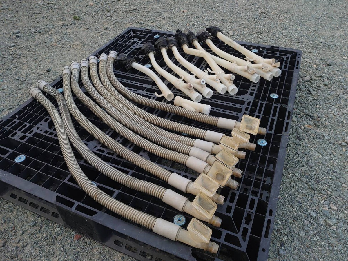 田植え機 施肥ホース イセキ NP80 さなえ 施肥機 ホース プラスチックパーツ NP 施肥パーツ 8点×8点16点フルセット 施肥機部品拍卖