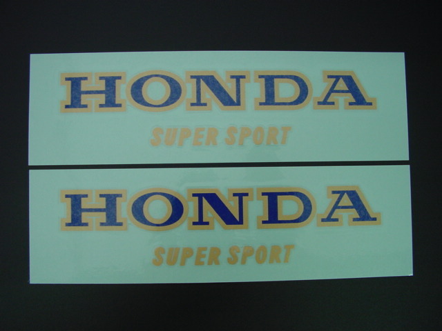 BRC HONDA CB400F 398cc用 赤タンクステッカー ※2枚セット(1台分) 0600拍卖