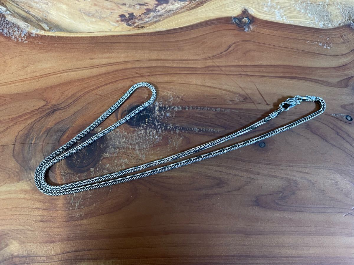 【50センチ】訳あり zocalo ソカロ ヘリンボーンネックレス M チェーン 拍卖