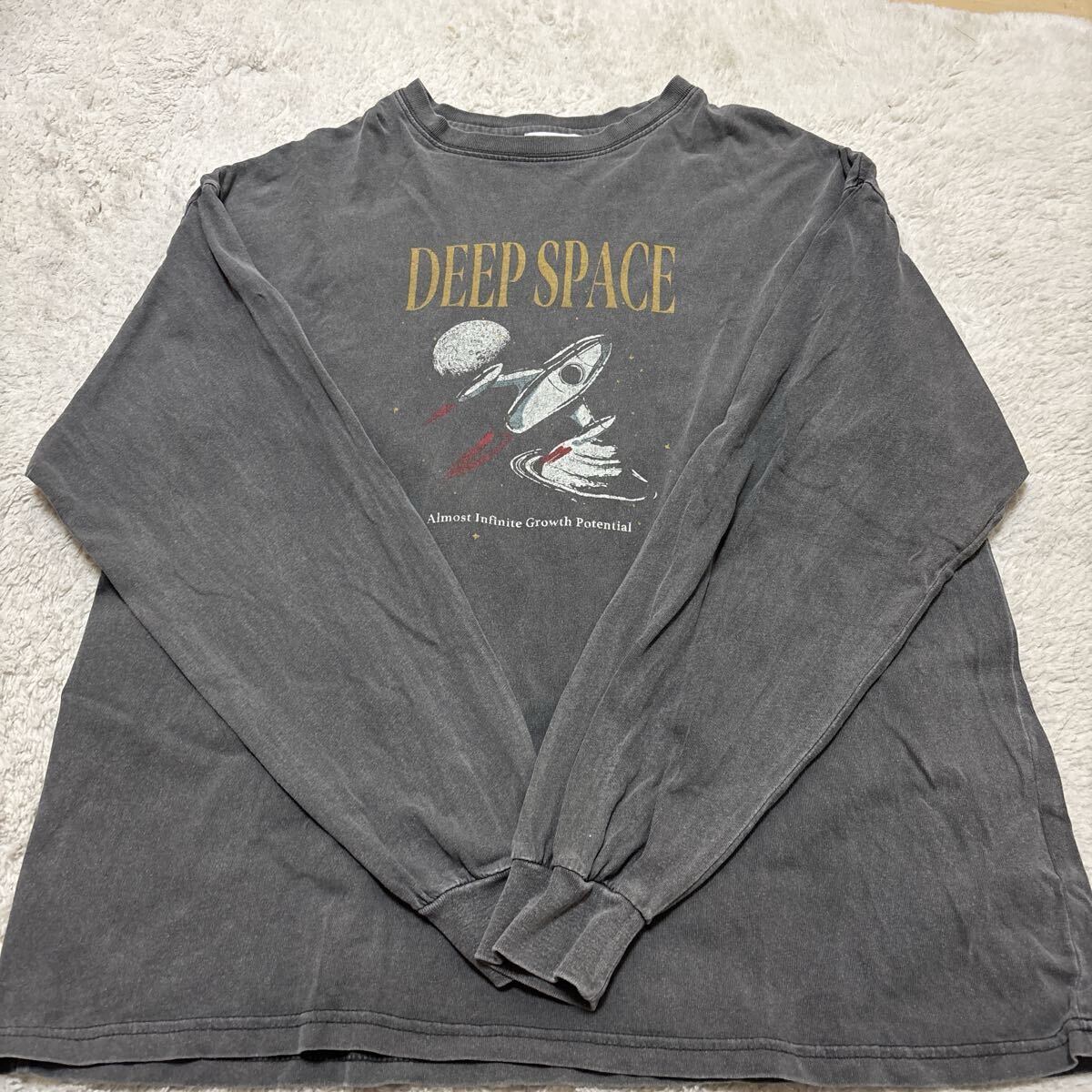 ★お勧め!LOWRYS FARM 長袖Tシャツ ロンT カットソーフリーサイズ★ローリーズファームレディースカットソー拍卖