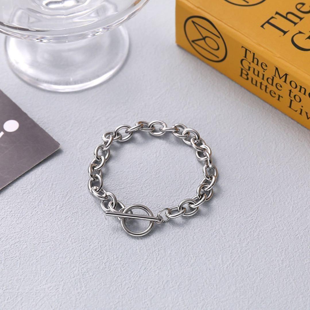 マンテルブレスレット チェーンブレスレット メンズ レディース シルバー拍卖