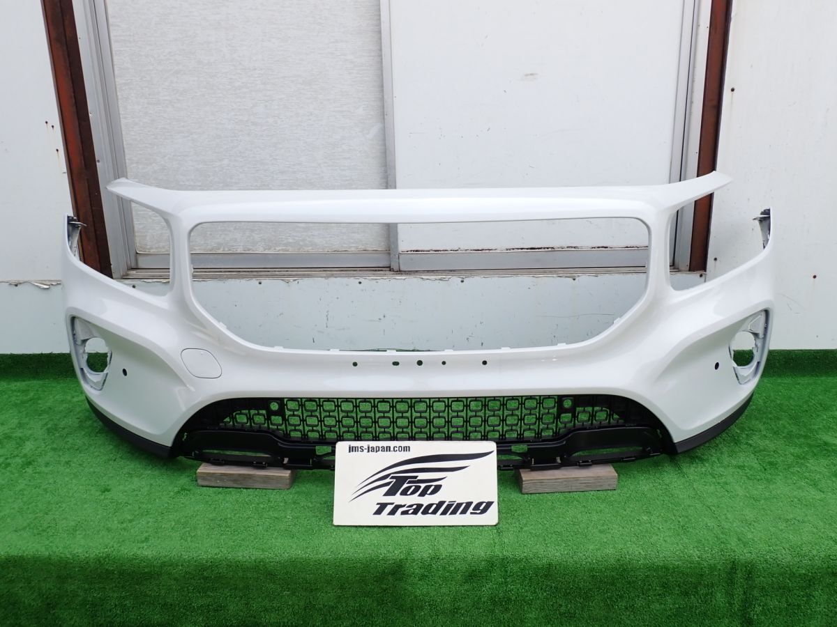 L5914vc ベンツ純生 GLB X247 後期 ベースグレード フロントバンパー ロアグリル付 A2478852908 (A2478807009) ホワイト/144 適合確認可能拍卖