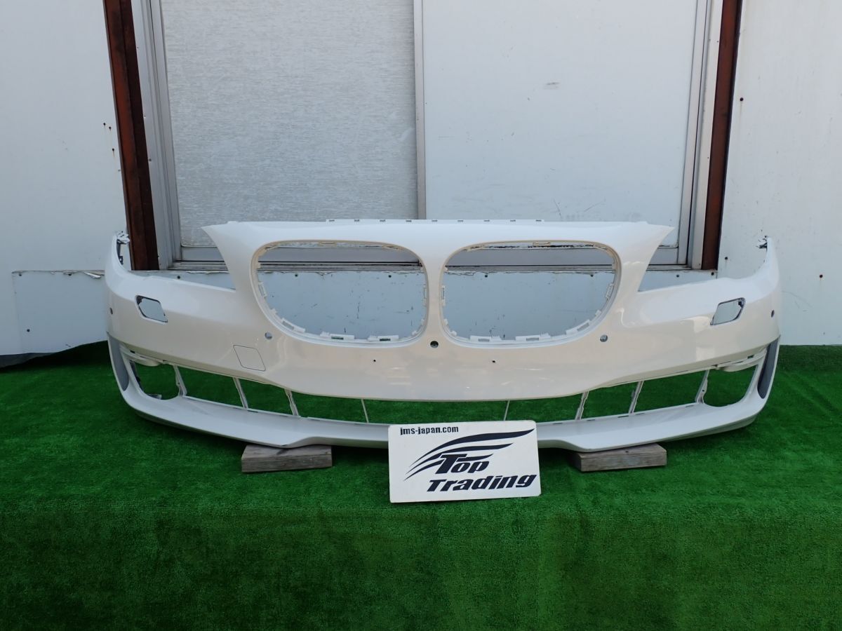 L6006vc BMW純正 7シリーズ F01/F02 LCI 後期 フロントバンパー 5111 7295269 アルピンホワイト/300拍卖