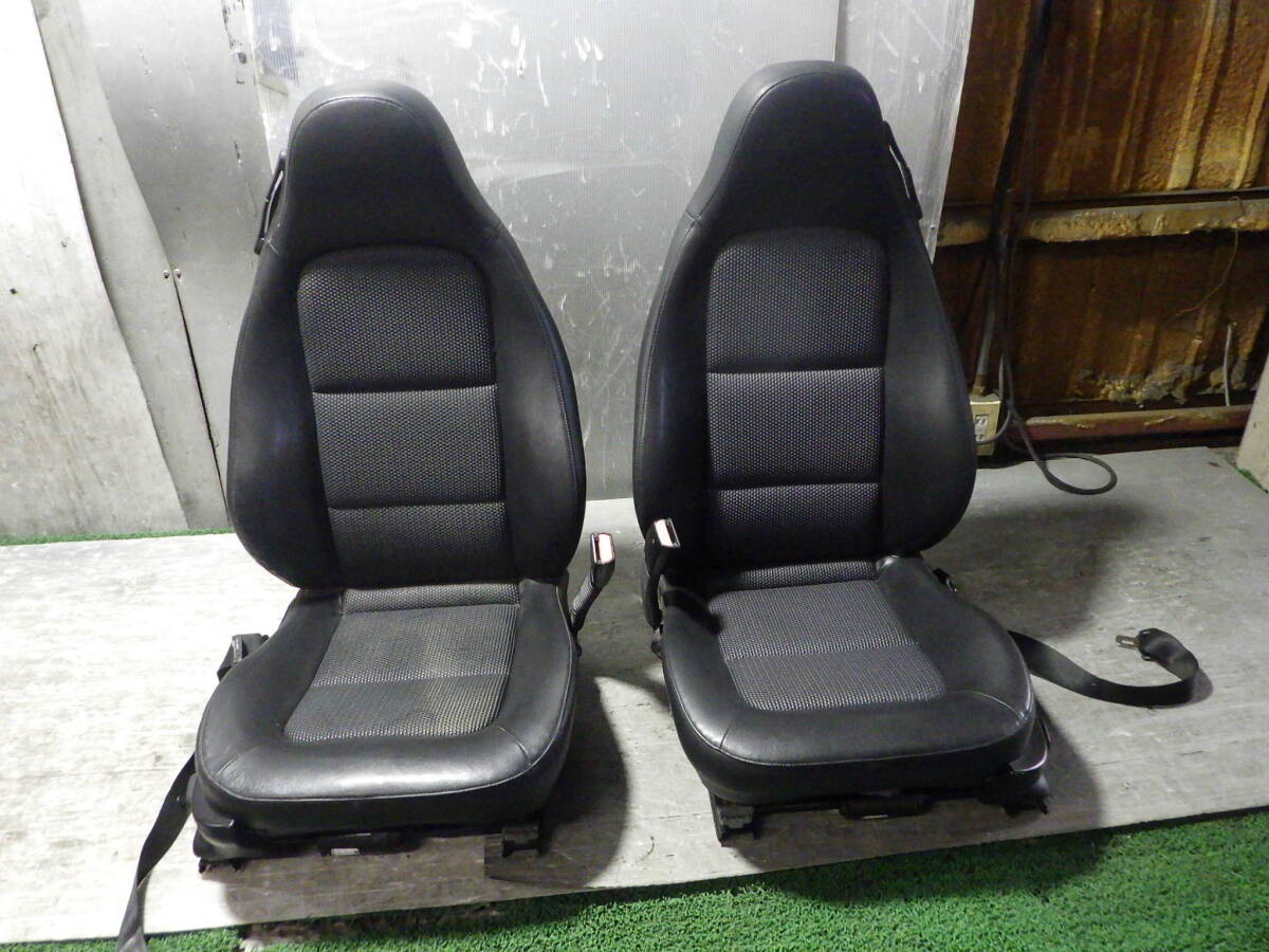 売り切り E-CH19 BMW Z3 ロードスター 0 ハーフレザーシート 左右 07-07-22-719 B1-B3-2A スリーアール長野拍卖