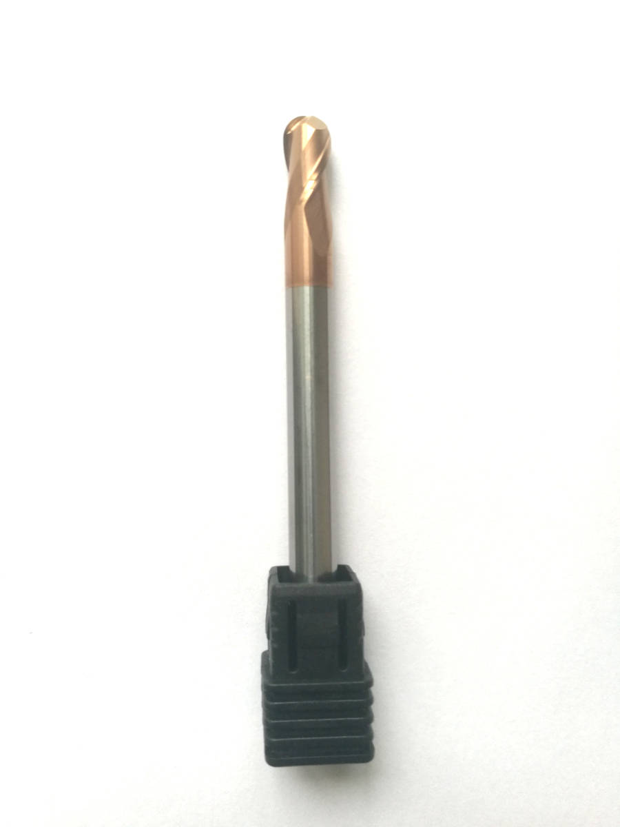 新品 RG 2枚刃 R2 超硬 コーティング ボールエンドミル 高硬度材用 HRC50程度まで 2週間納期。拍卖