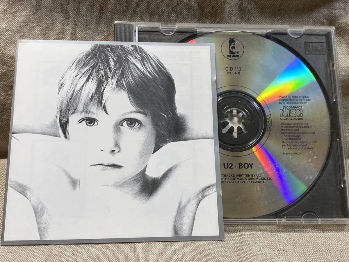 U2 - BOY バーコードなし最初期UK盤 NIMBUSプレス リリース当時の「Patent pending」刻印ありケース 廃盤 レア盤拍卖
