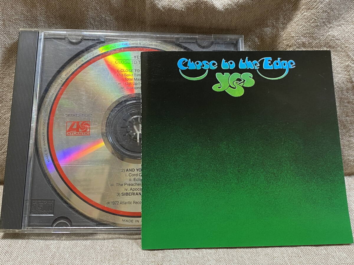 YES - CLOSE TO THE EDGE 32XD-532 P01 日本盤 オリジナルケース 廃盤 レア盤拍卖