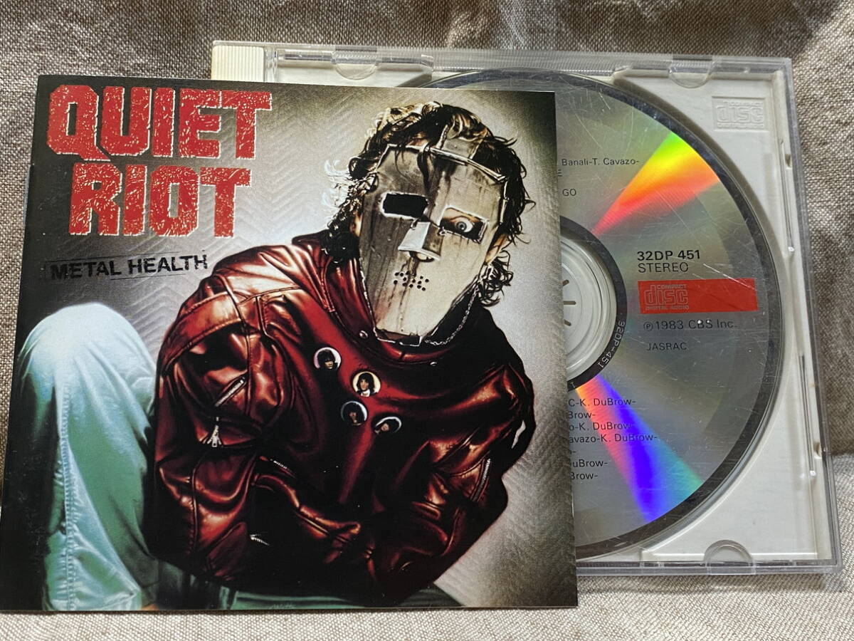 QUIET RIOT - METAL HEALTH 32DP451 国内初版 日本盤 廃盤 レア盤拍卖
