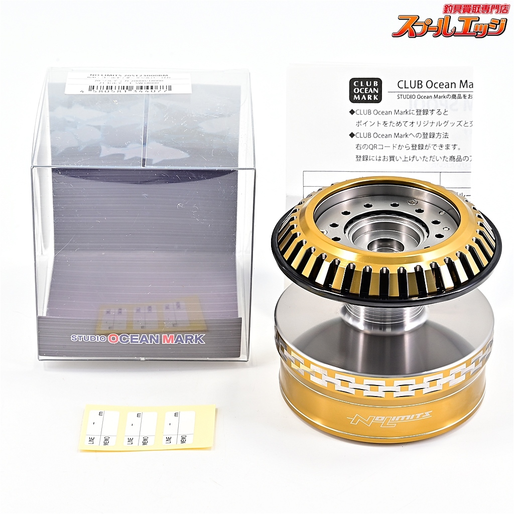 ★☆【スタジオオーシャンマーク】 ノーリミッツ NL20ST23000BM G/D ゴールド/ダークシルバー 20ソルティガ 200000/18000★☆m41120拍卖
