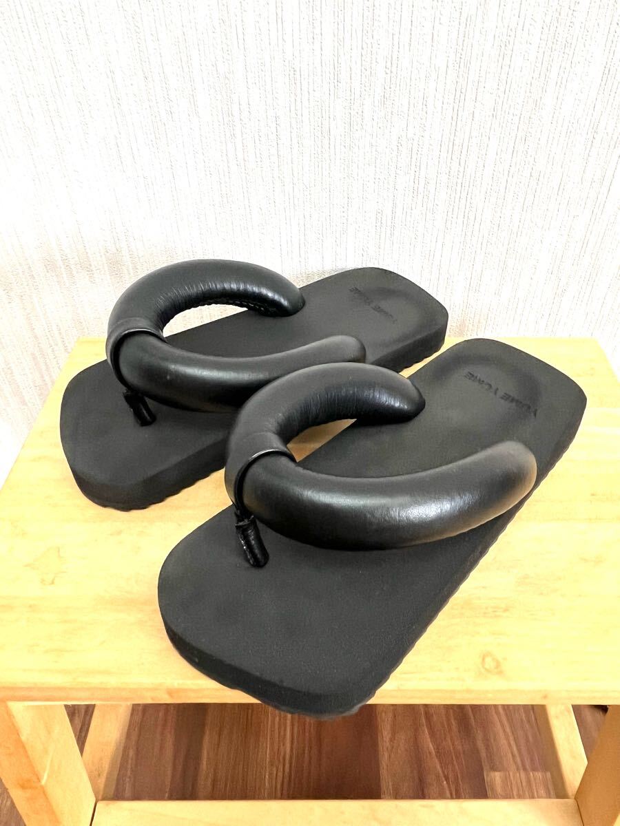 定価21.450円☆YUME YUMEユメユメ☆トングサンダル/フラットサンダルSUKI☆ブラック37拍卖