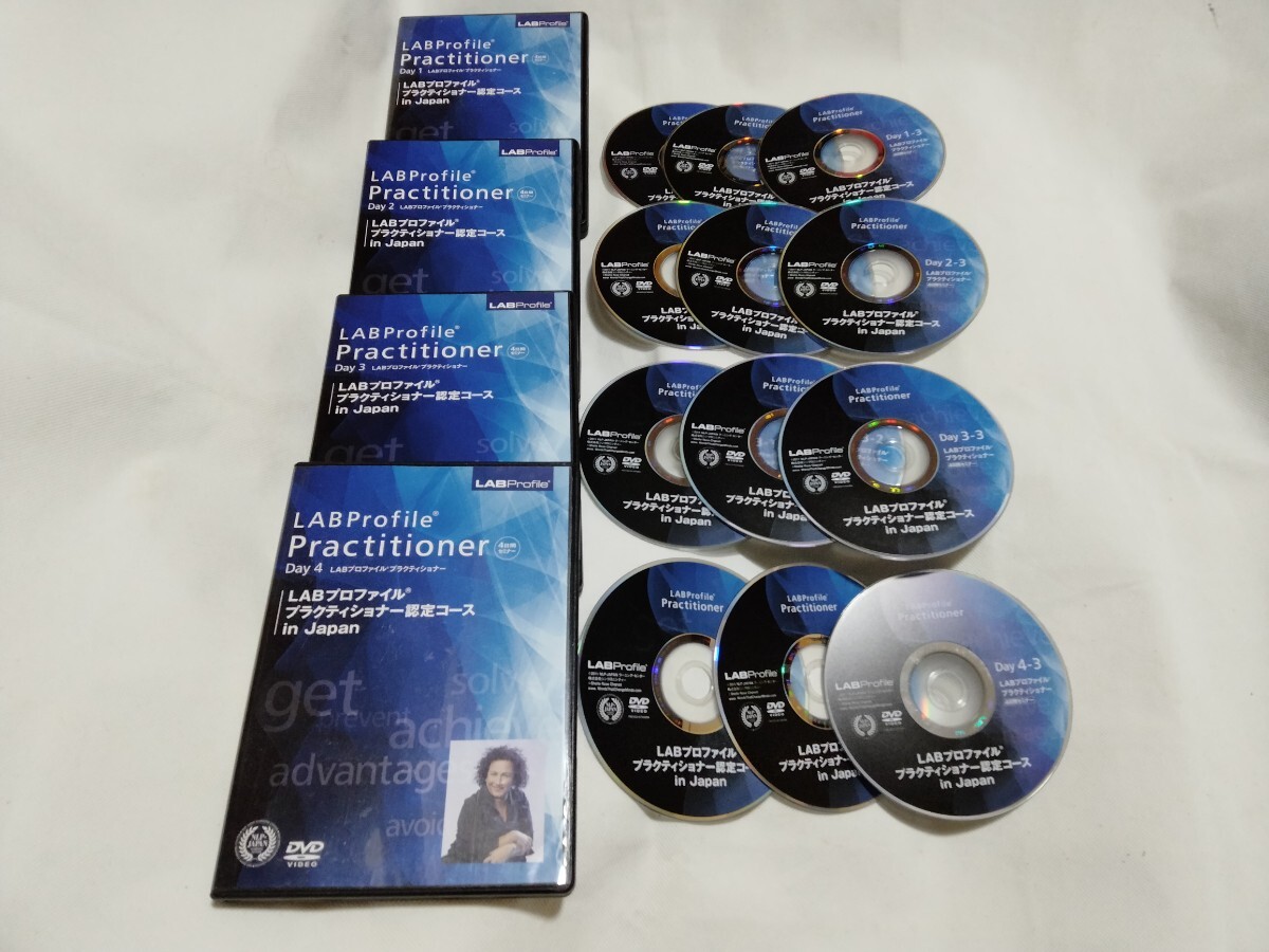 DVD4巻 12枚■LABプロファイル プラクティショナー認定コース in japan 4日間セミナー/LABProfile Practitioner/NLP 心理学 脳科学 質問術拍卖