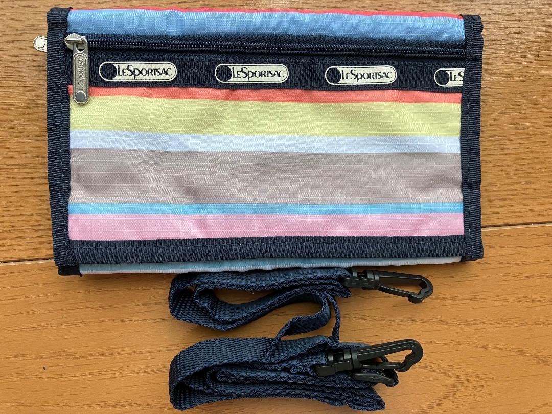 レスポートサック ショルダー型マルチケース サコッシュ ボヤージュ柄拍卖