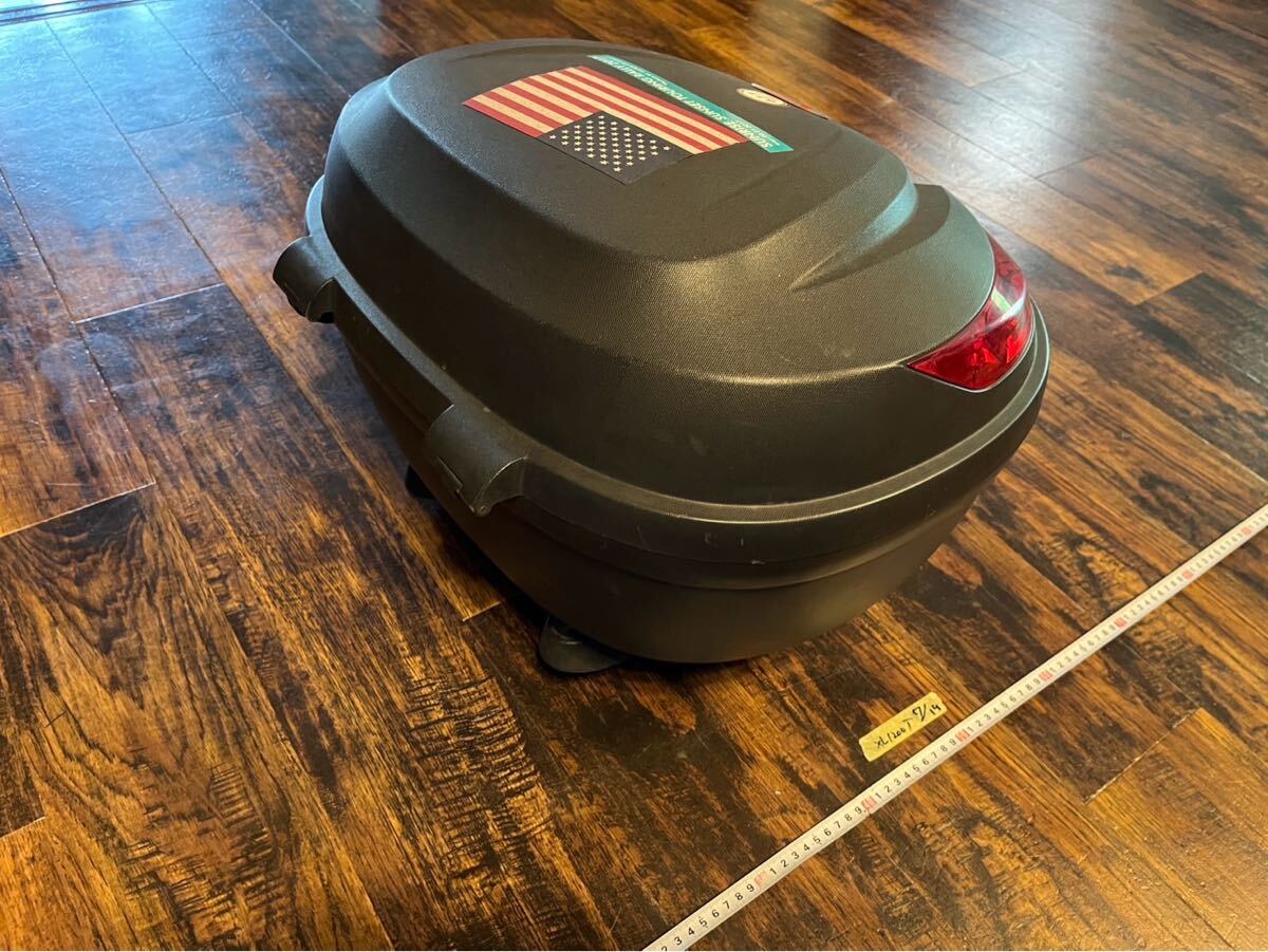 ハーレーxl1200tスポーツスターにて使用! リアボックス トップケース トップケース拍卖