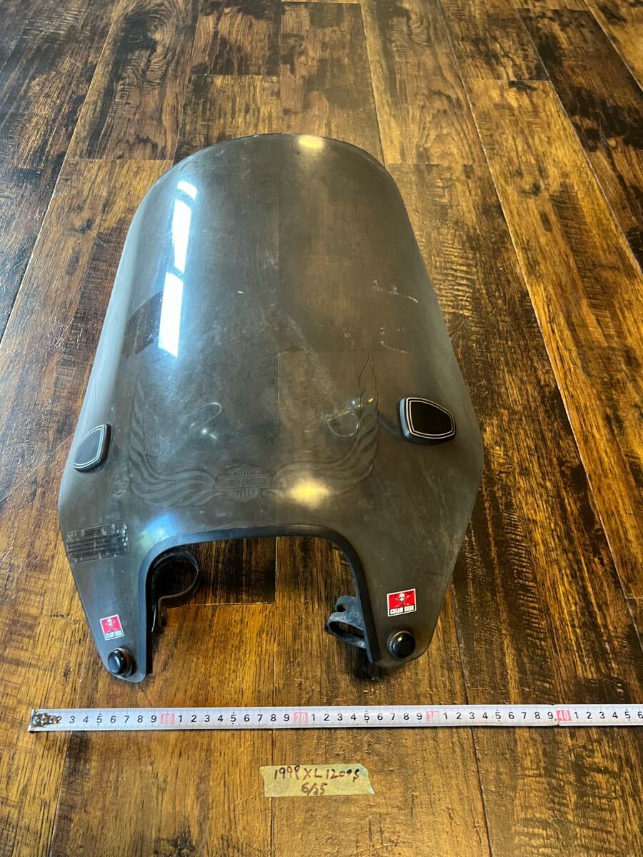 ハーレー1999年XL1200スポーツスターにて使用! ウインドシールド スクリーン拍卖