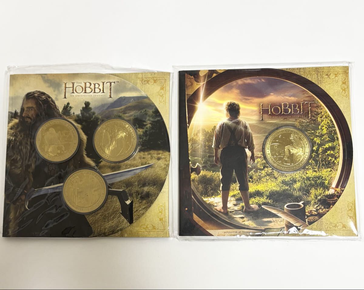 ホビット The Hobbit ニュージーランド 3コイン セット 1ドル コイン 記念コイン拍卖