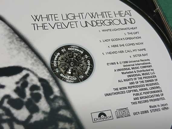 VELVET UNDERGROUND ヴェルベット・アンダーグラウンド■『ホワイト・ライト/ホワイト・ヒート』日本盤SHM-CDユーズド品拍卖
