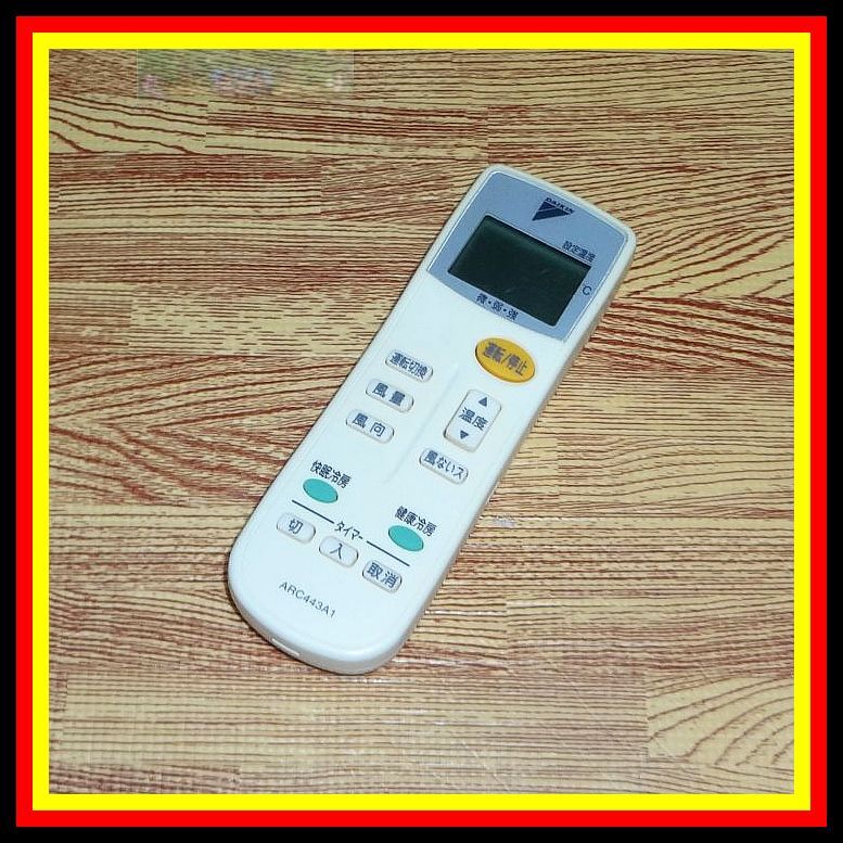 A01 ★きれい!★送料無料★安心の不良返品保証付★即決★匿名&スピード発送★ダイキン DAIKIN エアコンリモコン★ARC443A1 拍卖