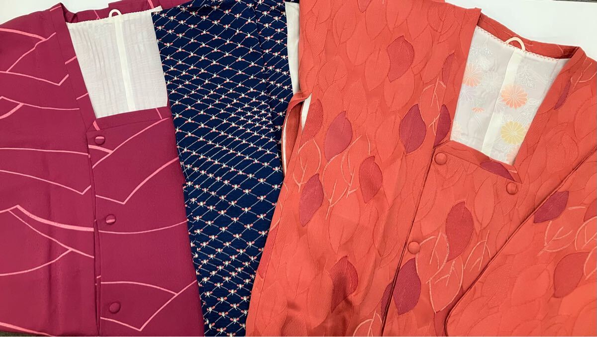 j5e244,j7e7 着物羽織3点 レトロ 着物コート 拍卖