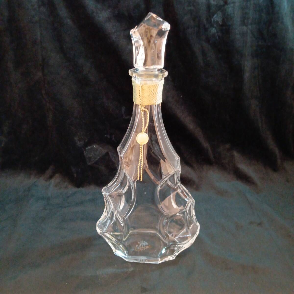 ◆カミュ CAMUS ジュビリー バカラ クリスタル Baccarat 空ボトル 空瓶 デキャンタ 替え栓付◆Hys30101④拍卖