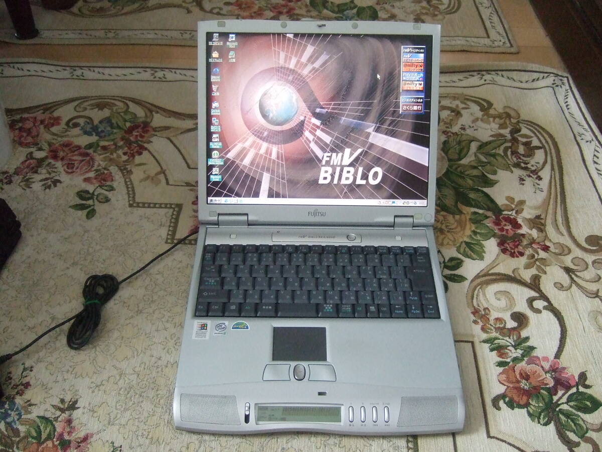 きれい 富士通 FMV-NE4/600D Windows 98 シリアル D-Sub9ピン(RS-232C) /パラレル D-sub25ピン 拍卖