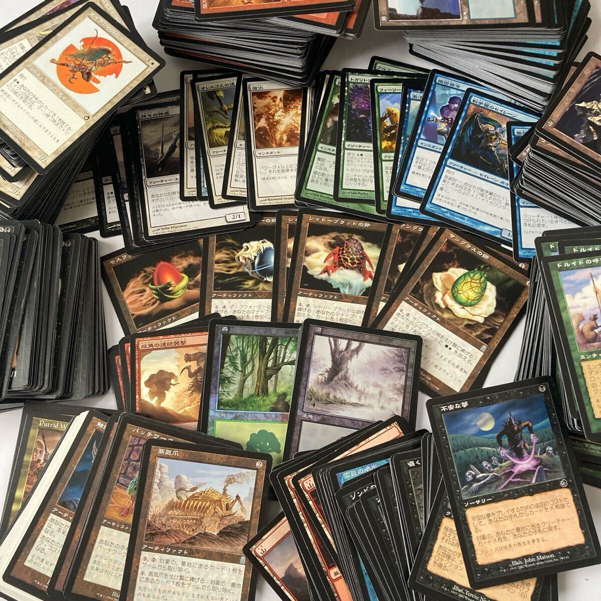 現状品 マジックザギャザリング MTG カード 旧枠 2001年 2002 2003 2007 2008 2013 2014 まとめ売り ダブりあり 日本語 英語 引退 セット拍卖