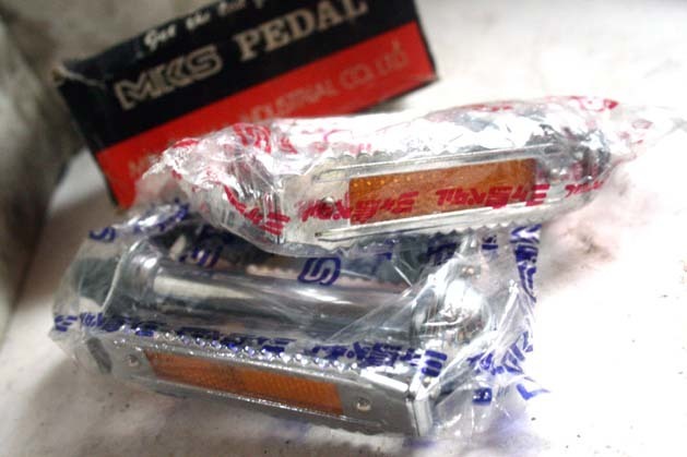 60s新品ペダル カンパニョーロチネリランドナーニシキロードマンユーラシアロードバイクピスト山口片倉川村BS富士自転車グランボアトーエイ拍卖