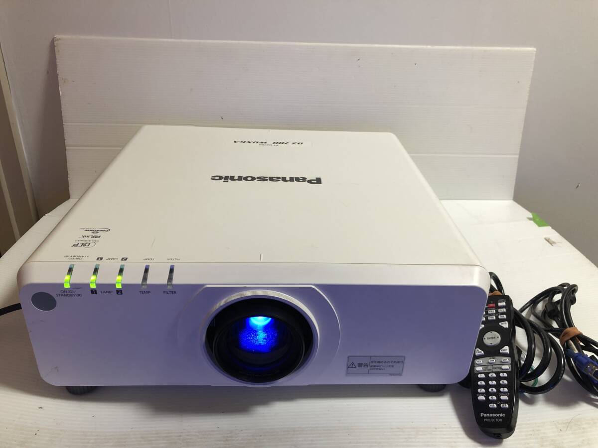 Panasonic PT-DZ780JW ★7000ルーメン★ HDMI 投写画面サイズ50-600型 ランプ使用各1514時間 日本製拍卖