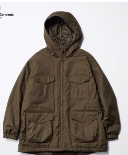 日本未発売 ユニクロ Engineered Garments ユーティリティジャケット 中綿ジャケット拍卖