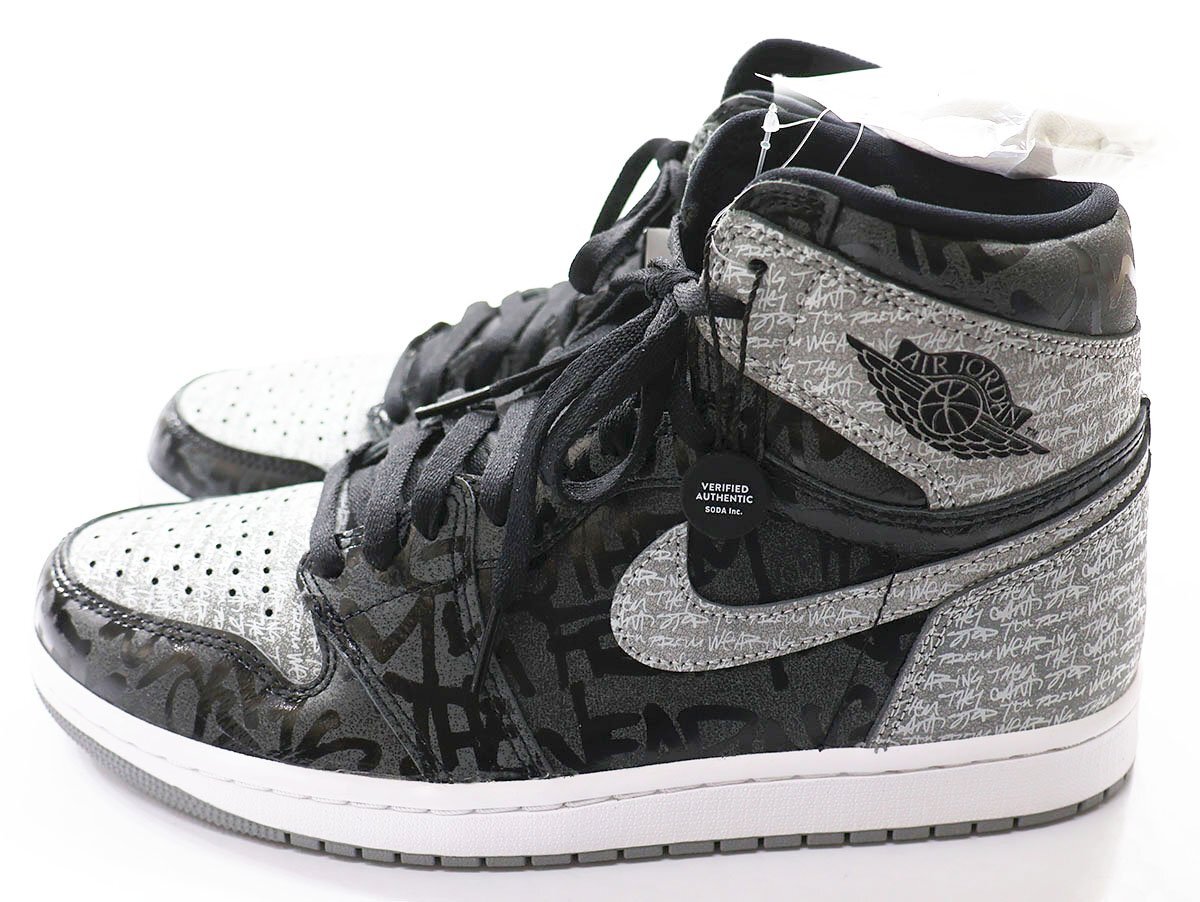 NIKE (ナイキ) AIR JORDAN 1 RETRO HIGH OG - REBELLIONAIRE - / エア ジョーダン 1 レトロ ハイ レベリオネア 555088-036 未使用品 10拍卖