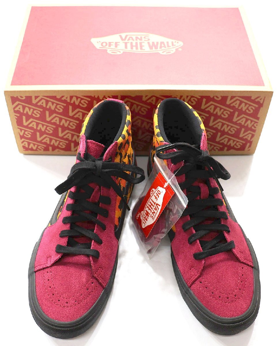 VANS (バンズ) SK8-Hi Pro - Punk / スケートハイ プロ パンク VN0A45JDSXV 未使用品 Beet Red size 8.5 (26.5cm) / スケハイ / ヴァンズ拍卖