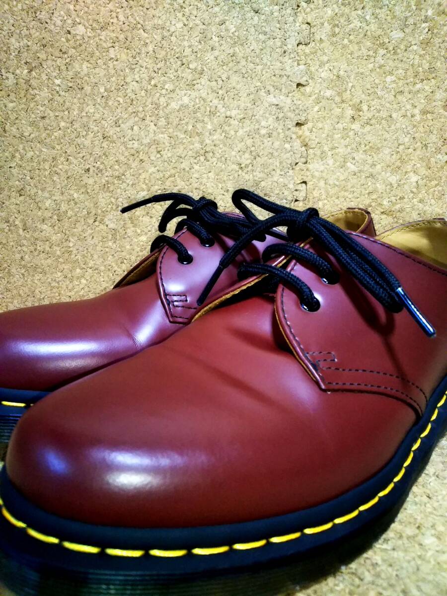 【Dr.MARTENS】ドクターマーチン 1461 3ホールシューズ UK6(25cm ) 3EYE SHOE スムースレザー チェリーレッド【良品】拍卖