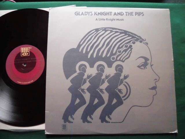 Gladys Knight & The Pips/A Little Knight Music 70'sR&B/ソウル・グループ 1975年希少USアナログ・ノーカット盤拍卖