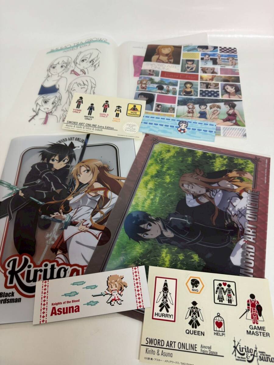 ソード・アート・オンライン クリアファイル&ステッカー拍卖