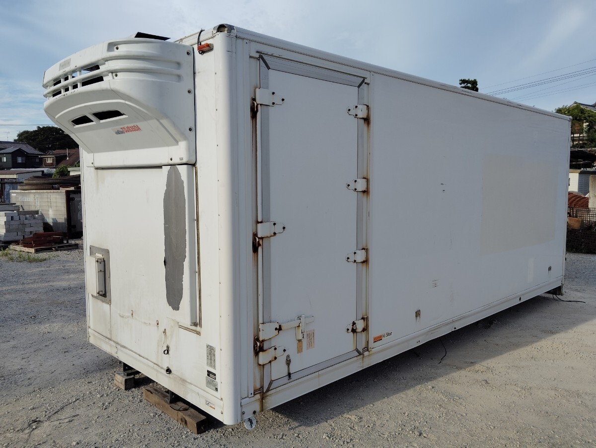 保冷車 冷凍車 サイドドア バイクガレージ アルミコンテナ 倉庫 箱 作業場 物置 資材倉庫 荷台 コンテナ 物入 自転車置場 野菜入れ拍卖