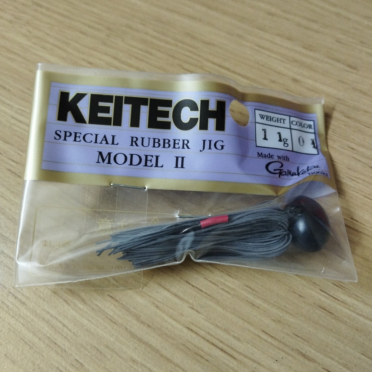 ケイテック未使用品 スペシャル ラバージグ Ⅱブラック11グラム拍卖