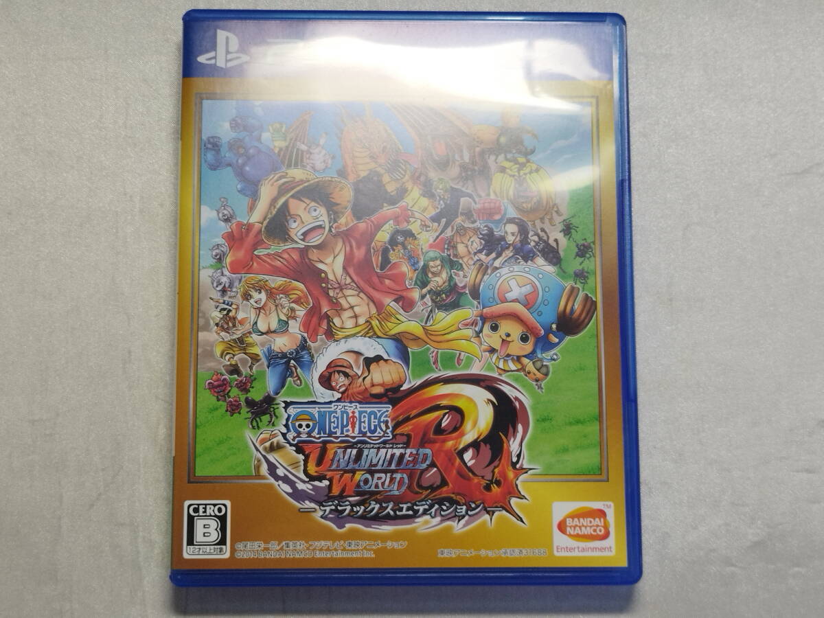 中古品 PS4ソフト ワンピース アンリミテッドワールドR デラックスエディション拍卖