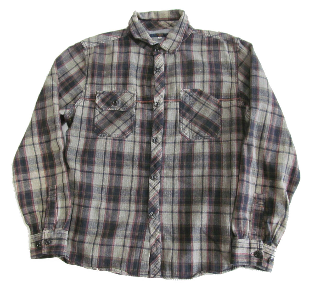 ジョイント ワークス simplicite ガチャポケ 長袖 ネルシャツ 42 F37拍卖