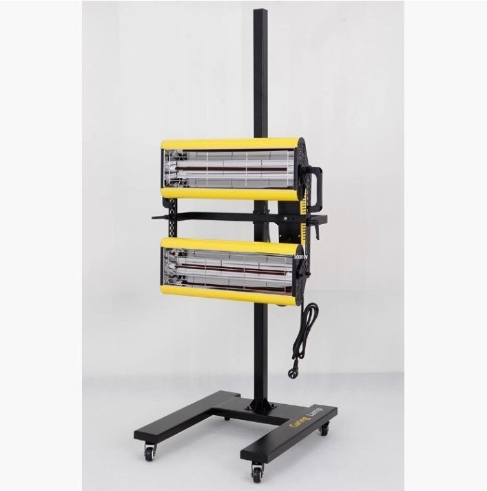 自動車用塗装ライトラッカー移動式短波赤外線ラッカーライトラッカールームペイント高温ラッカー機2600W拍卖