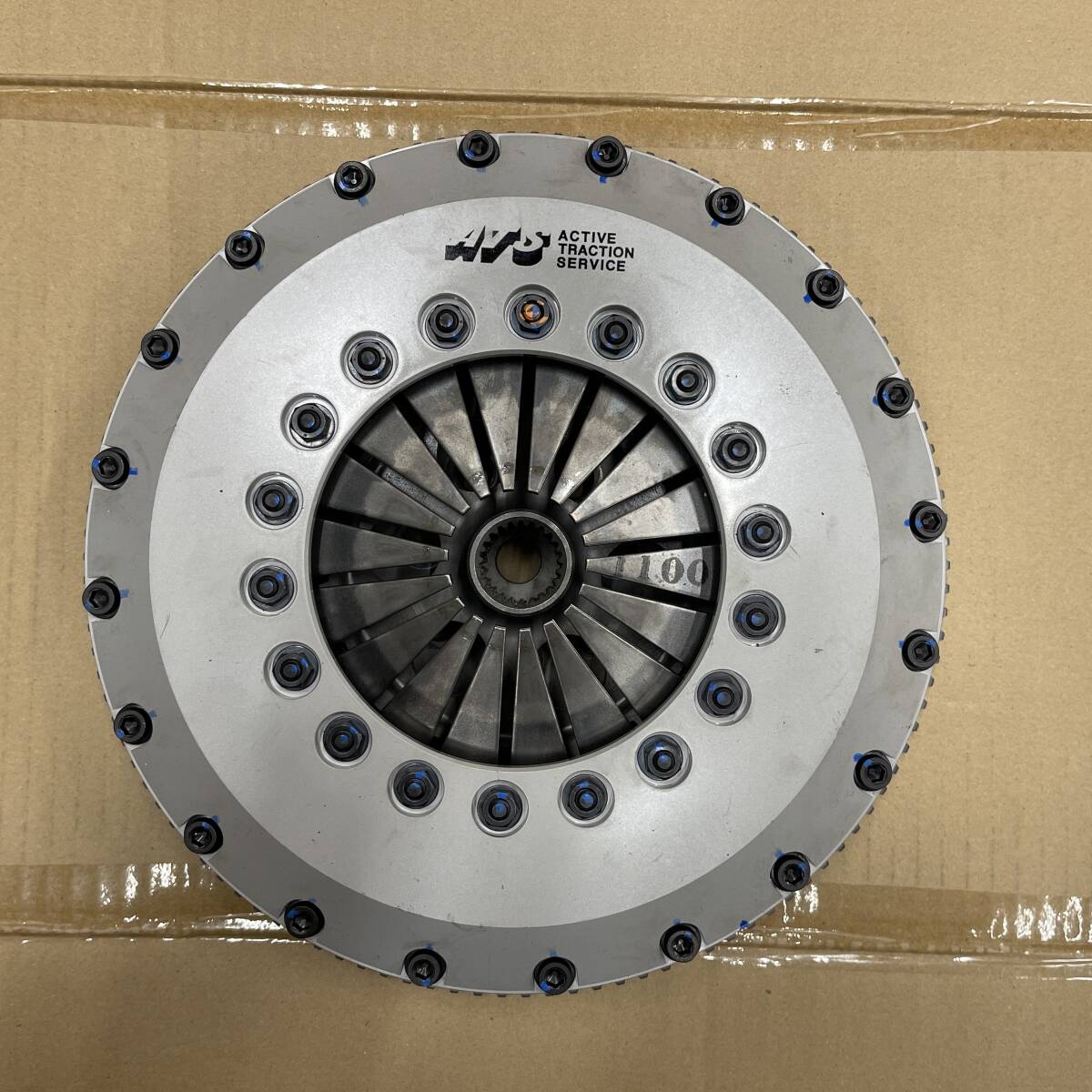 未走行品 三菱 ランサーエボリューション CT9A CP9A 社外 強化クラッチ ATS カーボン ツイン プル式拍卖