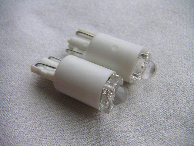 T10ウエッジ LED 6v交直両用 2個セット拍卖