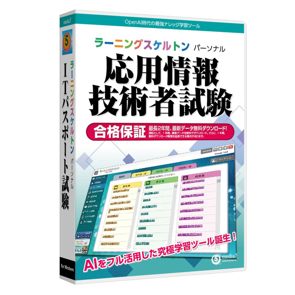 ラーニングスケルトンパーソナル 応用情報技術者試験拍卖