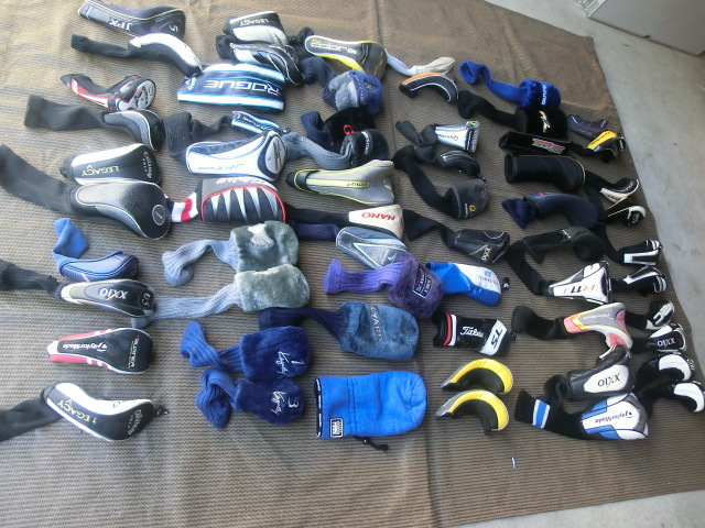 中古*ジャンク品*メーカーいろいろ*ヘッドカバー*60個*拍卖